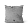 Coussin Bois couleur gris moyen