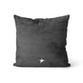 Coussin Bois couleur noir