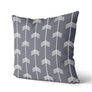 Coussin Chevrons couleur gris foncé