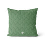 Coussin Petits chevrons vert