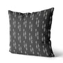 Coussin Flèches couleur charcoal