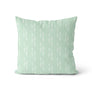 Coussin Flèches couleur vert menthe