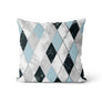 Coussin Losanges couleur bleu ciel