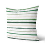 Coussin Rayures vert