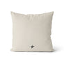 Coussin Seize every minute and make it count couleur beige