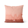 Coussin Tie dye corail