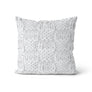 Coussin Effet tricot couleur blanc