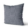 Coussin Effet tricot couleur gris foncé