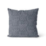 Coussin Effet tricot couleur gris foncé