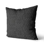 Coussin Effet tricot couleur noir