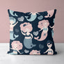 Coussin Sirènes - Sous l'océan