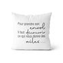 Coussin Envol - Espérance