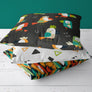 Coussin Pattes - Jungle en folie