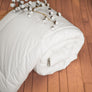 Rouleau de couette tissu en coton traité avec aloe vera
