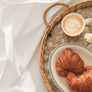 drap plat blanc look épuré