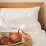 ensemble de drap blanc 300 fils au pouce par otelia maison