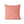 Coussin Petits chevrons corail