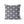 Coussin Chevrons couleur gris foncé
