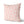 Coussin Effet dentelle corail