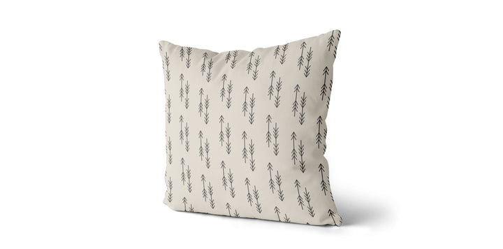 Coussin Flèches couleur beige