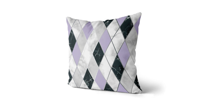 Coussin Losanges couleur lilas