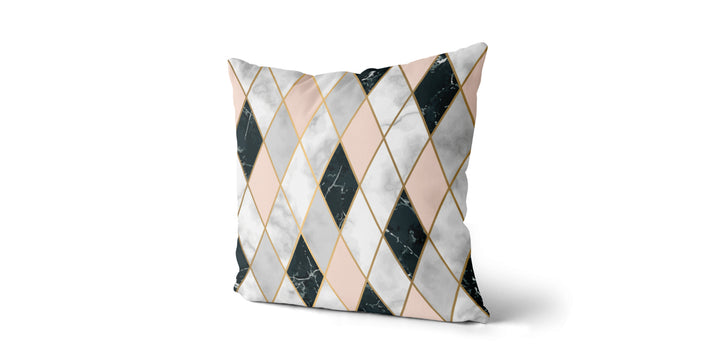 Coussin Losanges couleur nude