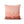 Coussin Tie dye corail