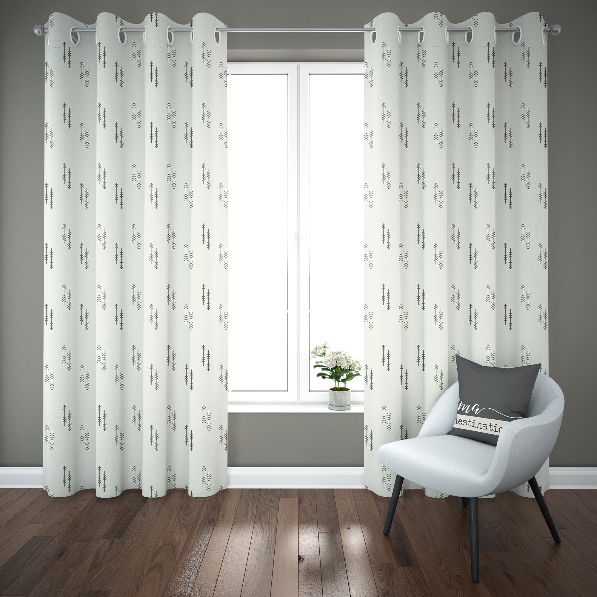 Panneau Flèche couleur beige – Otelia Maison